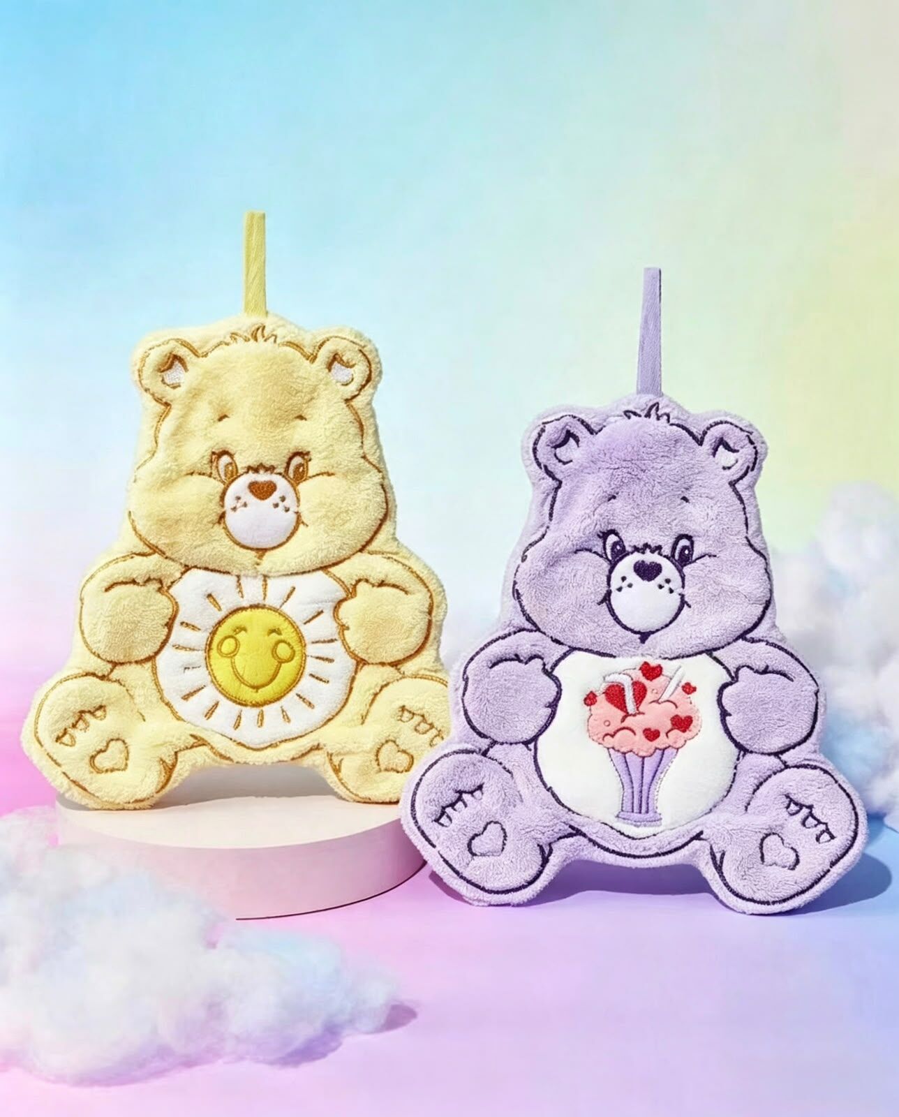 日單 care bear擦手巾 (1組2入)