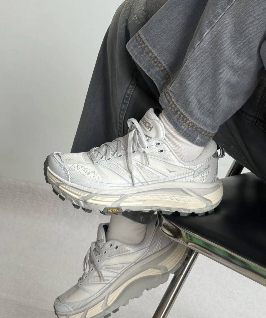 【APAIR】現貨優惠+預購 Hoka one one Mafate Speed 2 男鞋 越野跑鞋 米灰 1126851CYLB