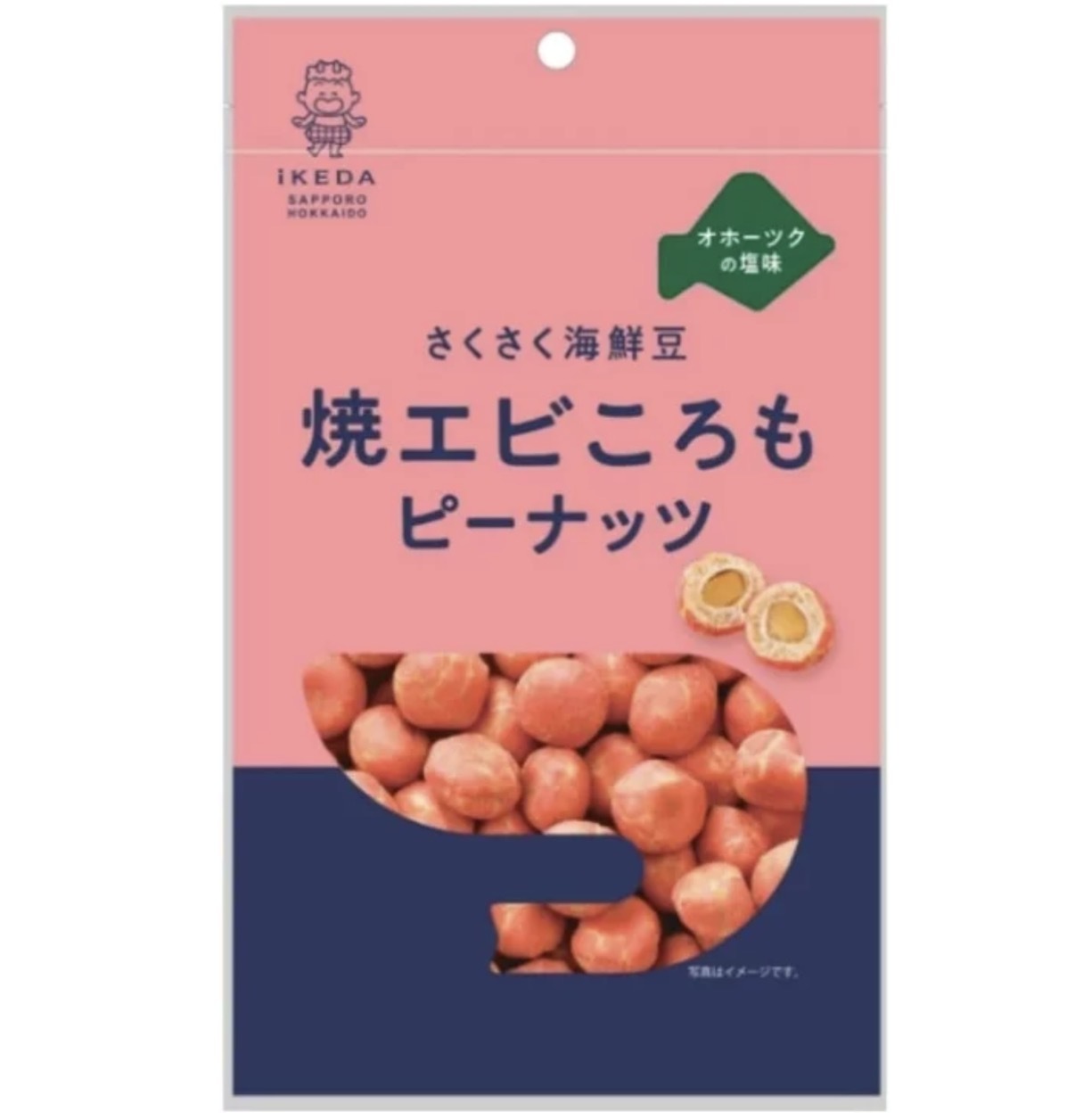 【多莉推薦】JP 燒蝦花生脆脆 75g 6758 TK261011