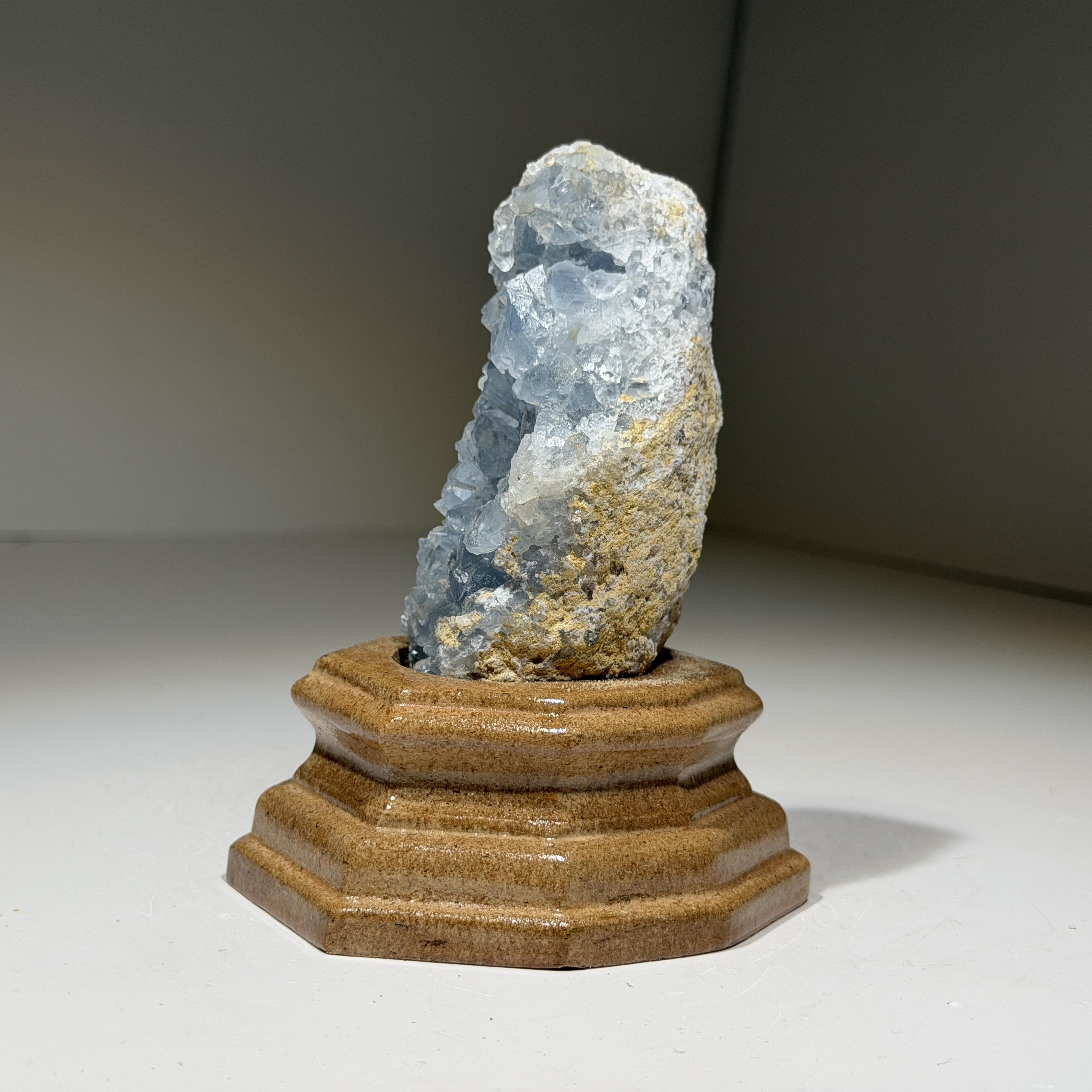 天青石晶簇 9.5×4cm CE1575