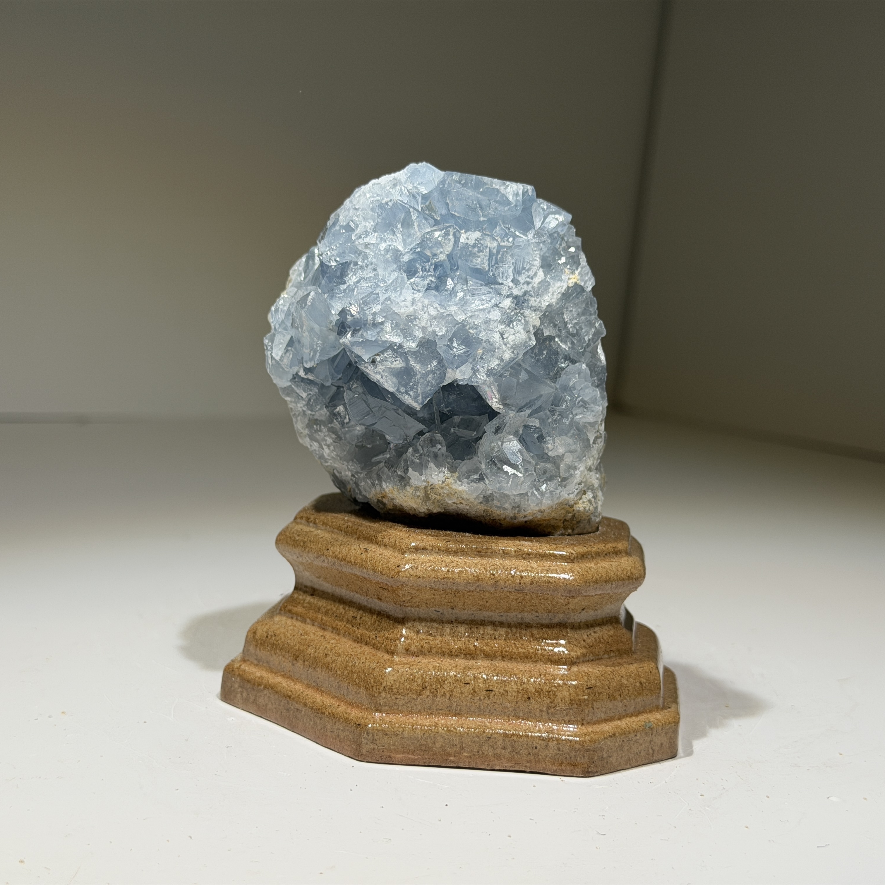 天青石晶簇 8.5×6.5cm CE1576
