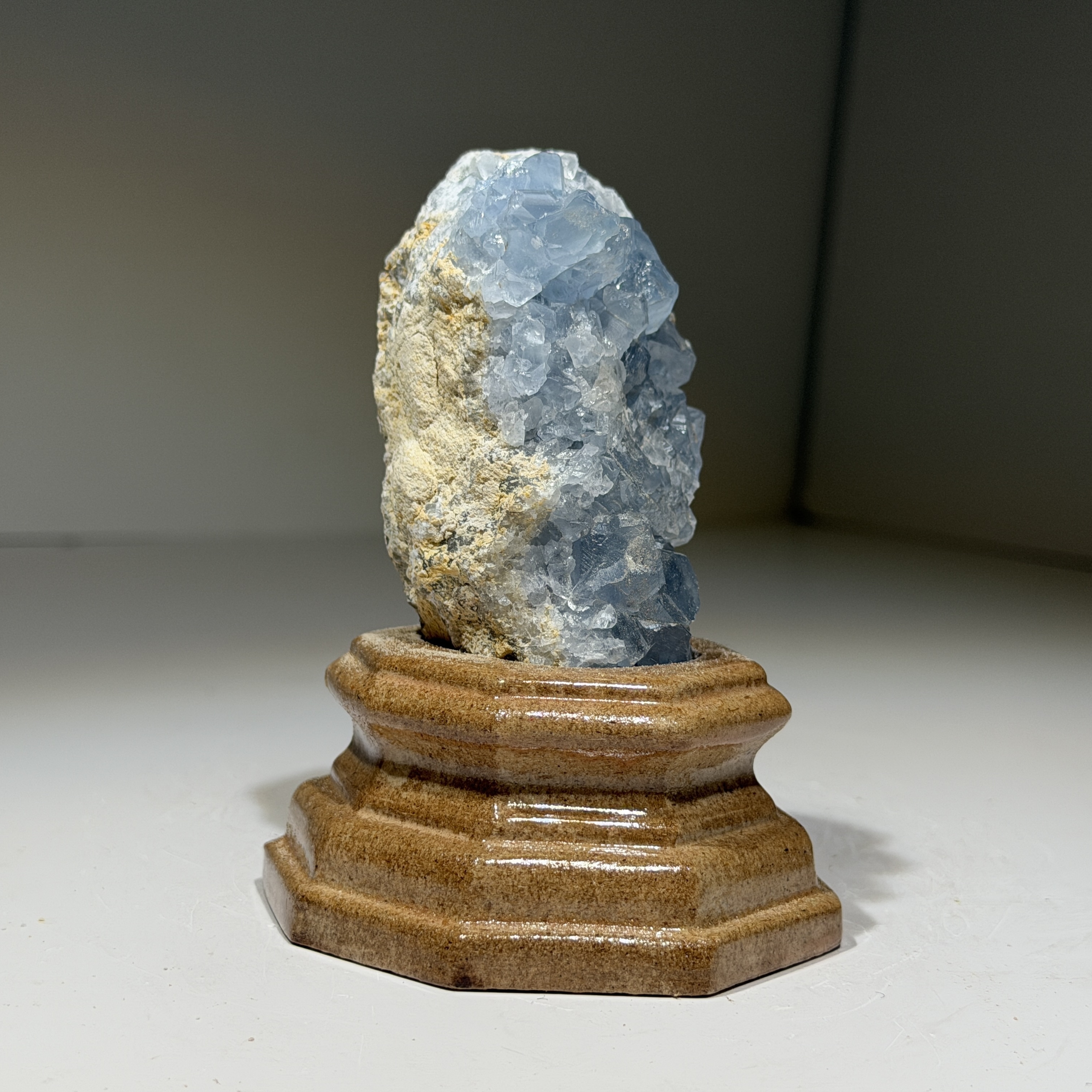 天青石晶簇 8×5cm CE1578