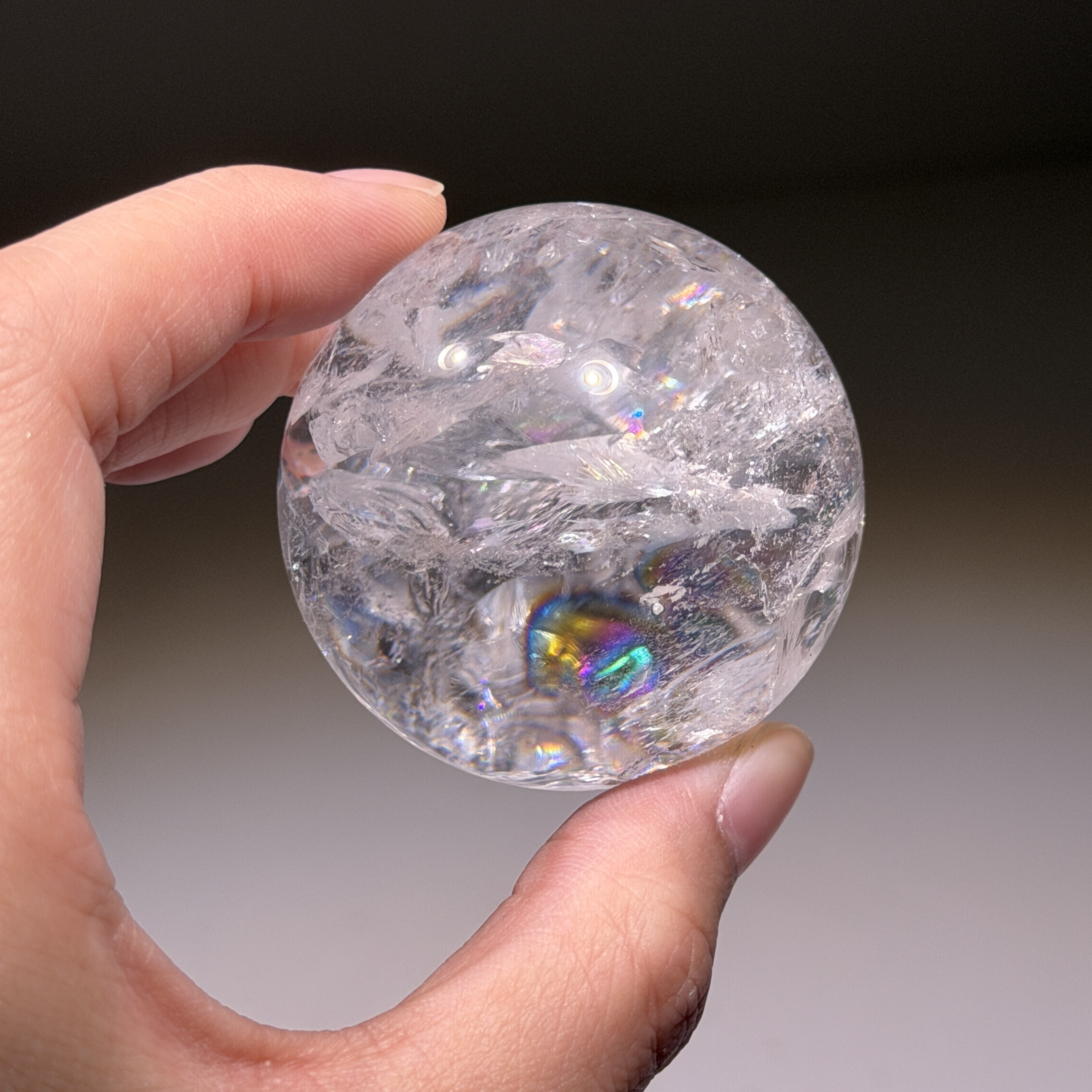 白水晶球 5cm WD2520