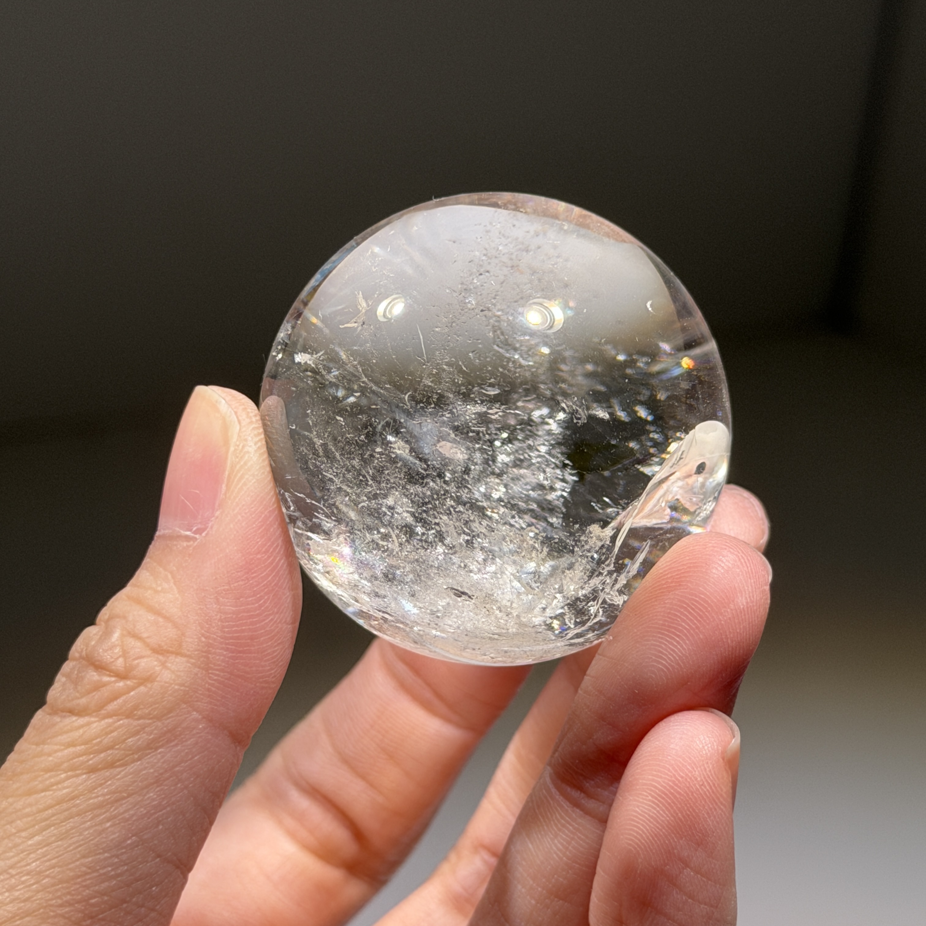 白水晶球 4.3cm WD2523