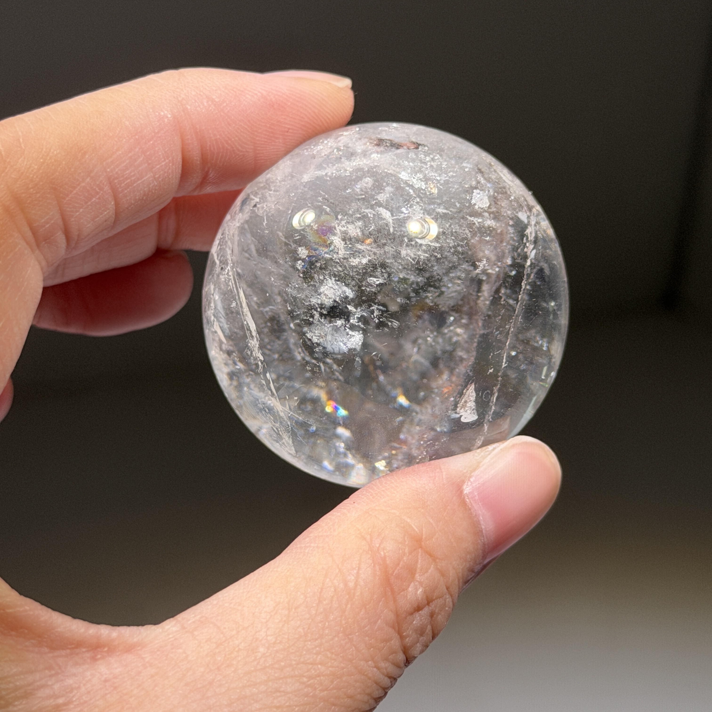 白水晶球 4.3cm WD2525