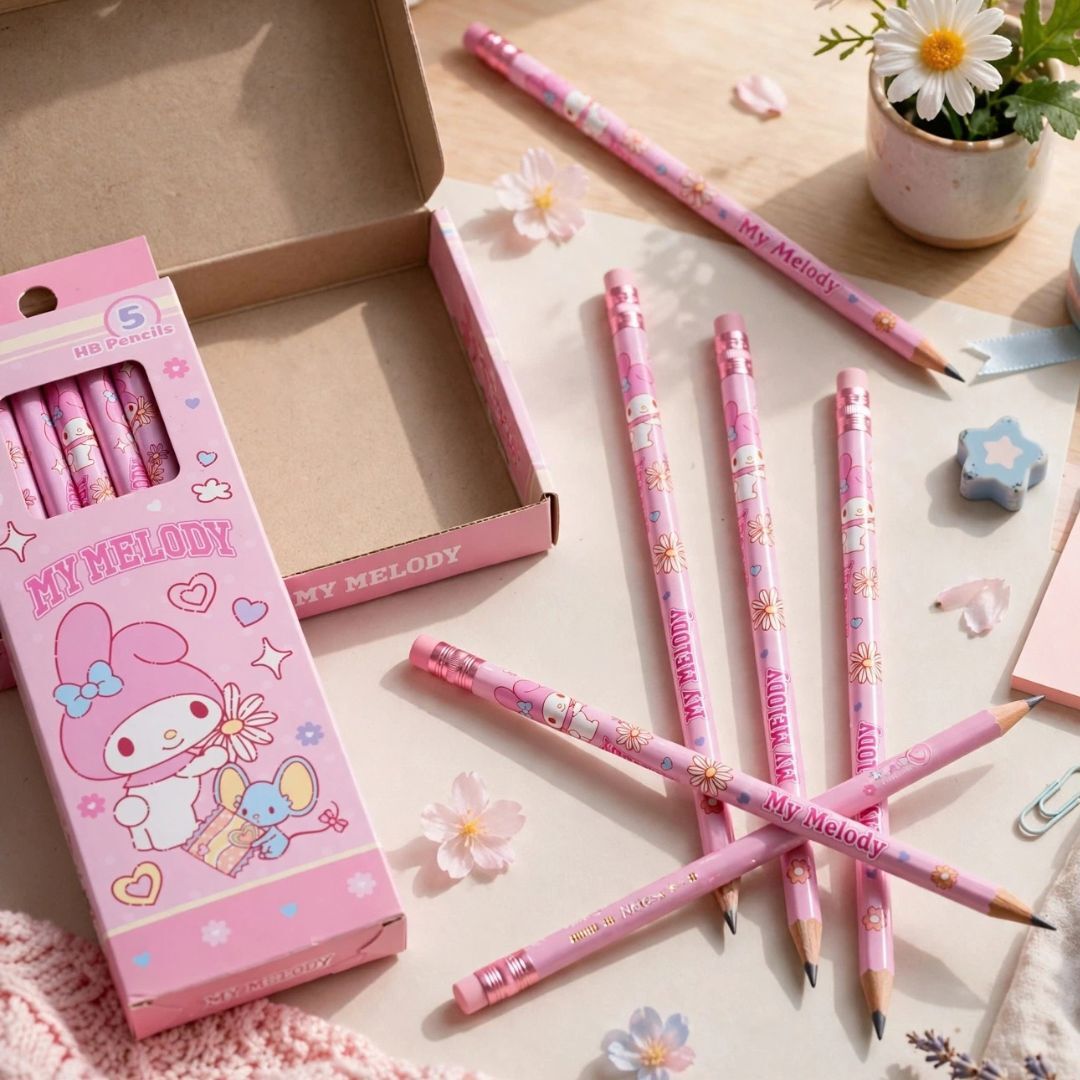MY MELODY Sanrio- 5P pencil