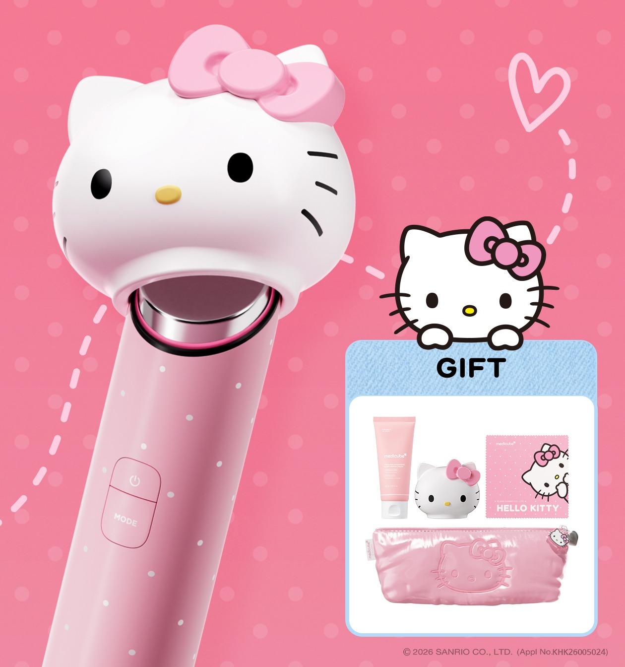 《韓國連線》MEDICUBE AGE-R BOOSTER GLOW HELLO KITTY EDITION (不設包郵優惠)