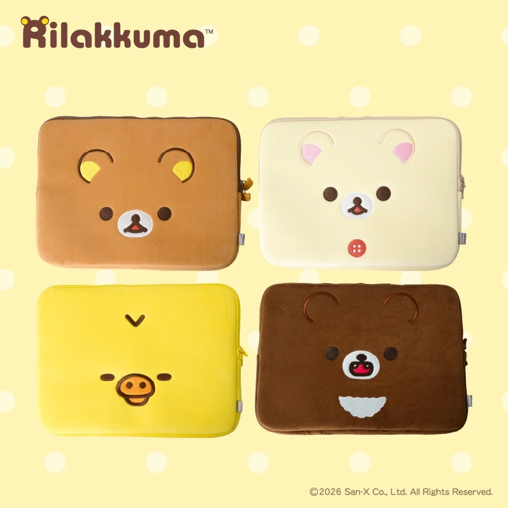 《韓國連線》韓版RILAKKUMA13吋電腦袋