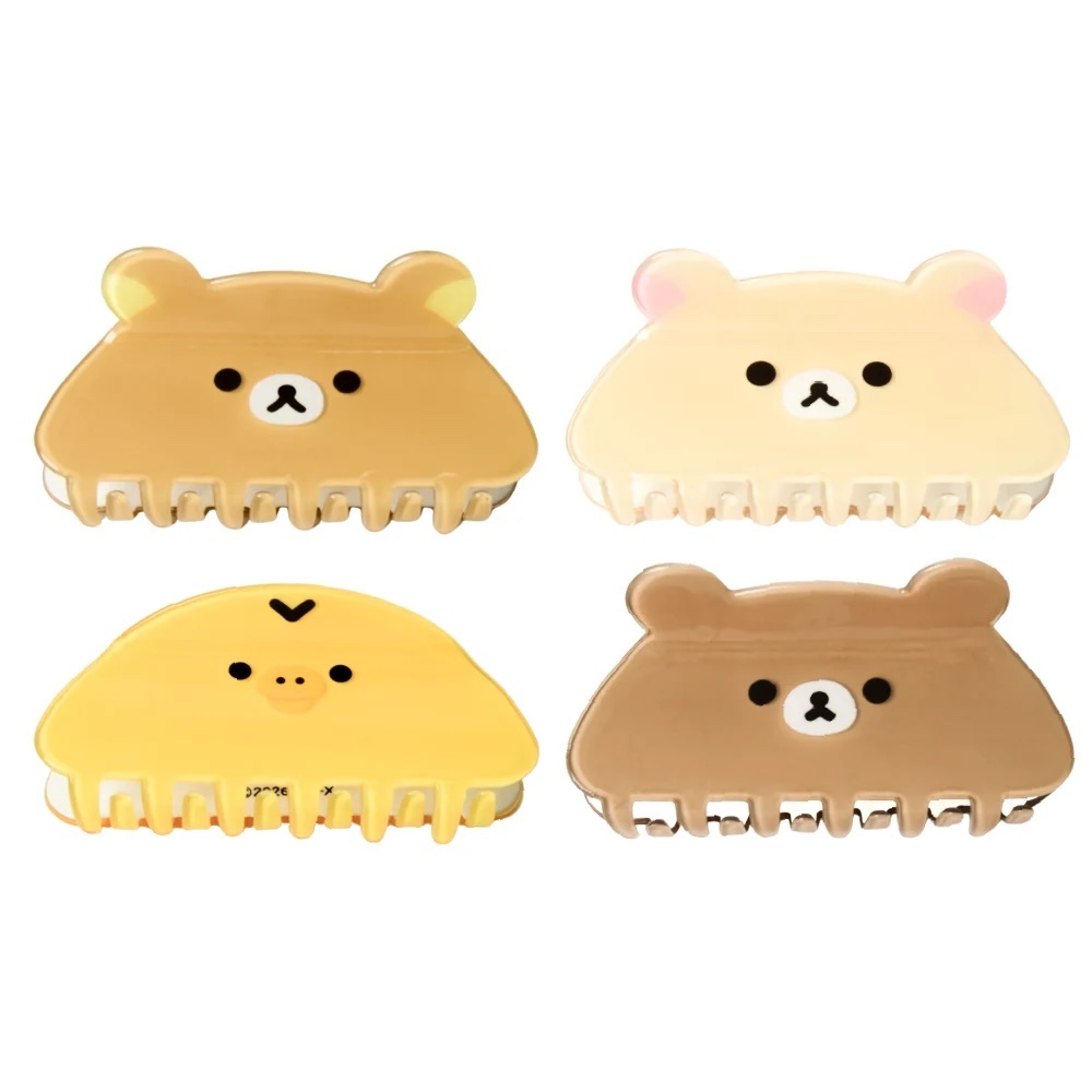 《韓國連線》韓版RILAKKUMA FACE HAIR CLIP