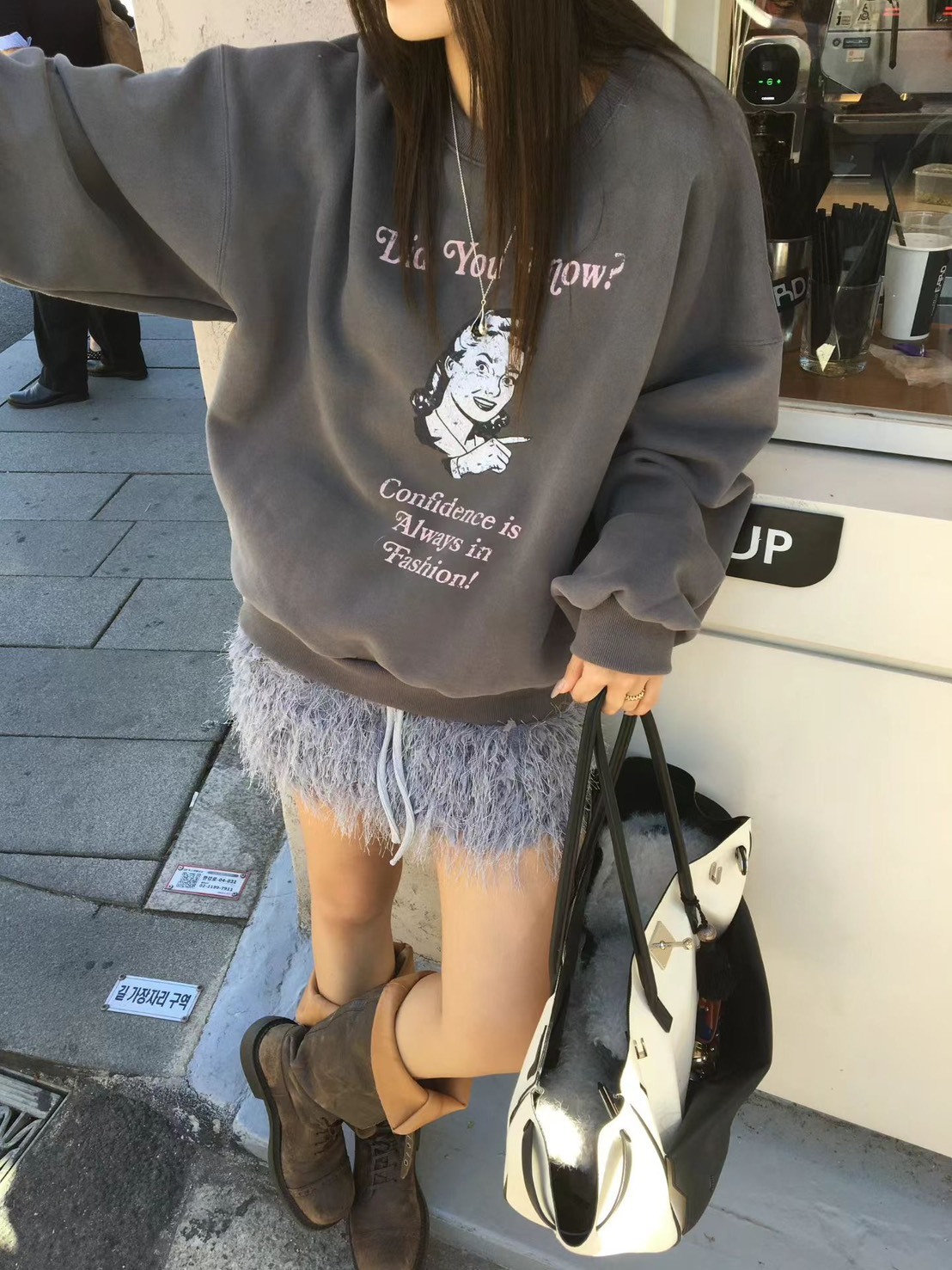 女人漫畫衛衣