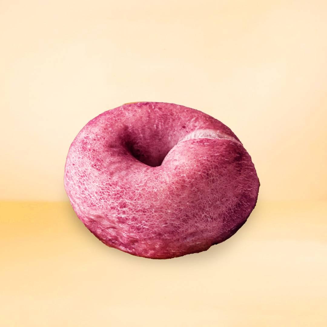 Purple Potato Taro Bun