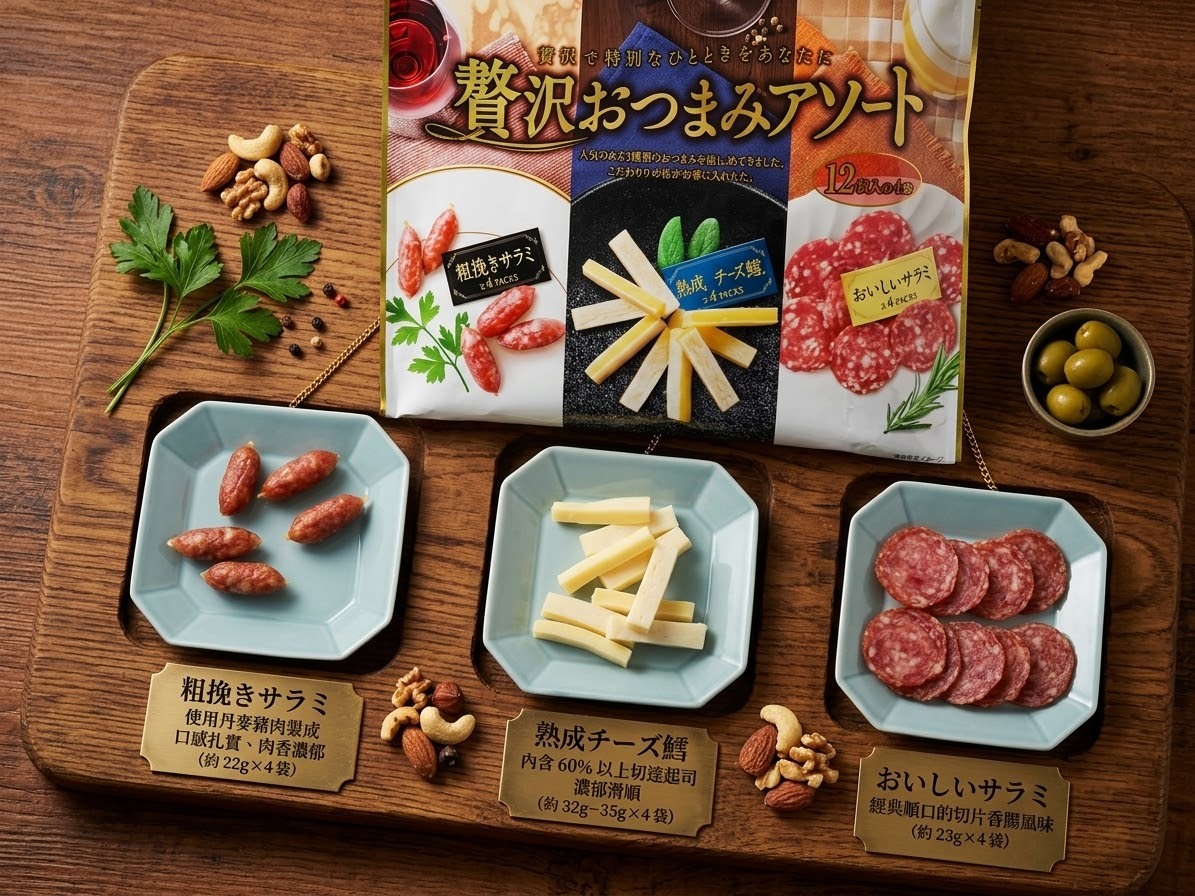 JP 豪華佐油小食/香腸+鱈魚條  (J2610 CO821)