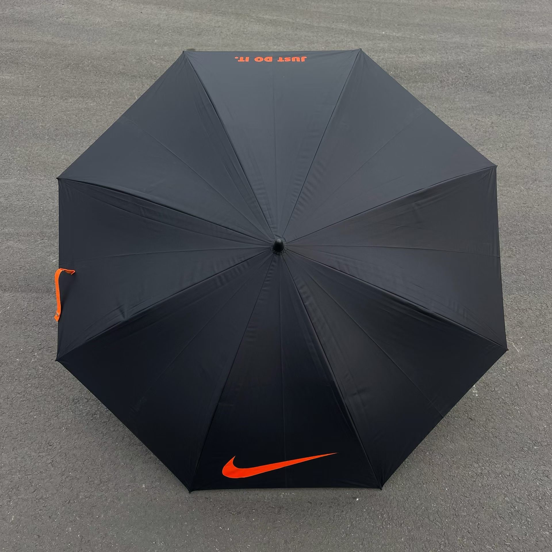 #預購 NIKE JUST DO IT 長柄雨傘 自動傘 黑色