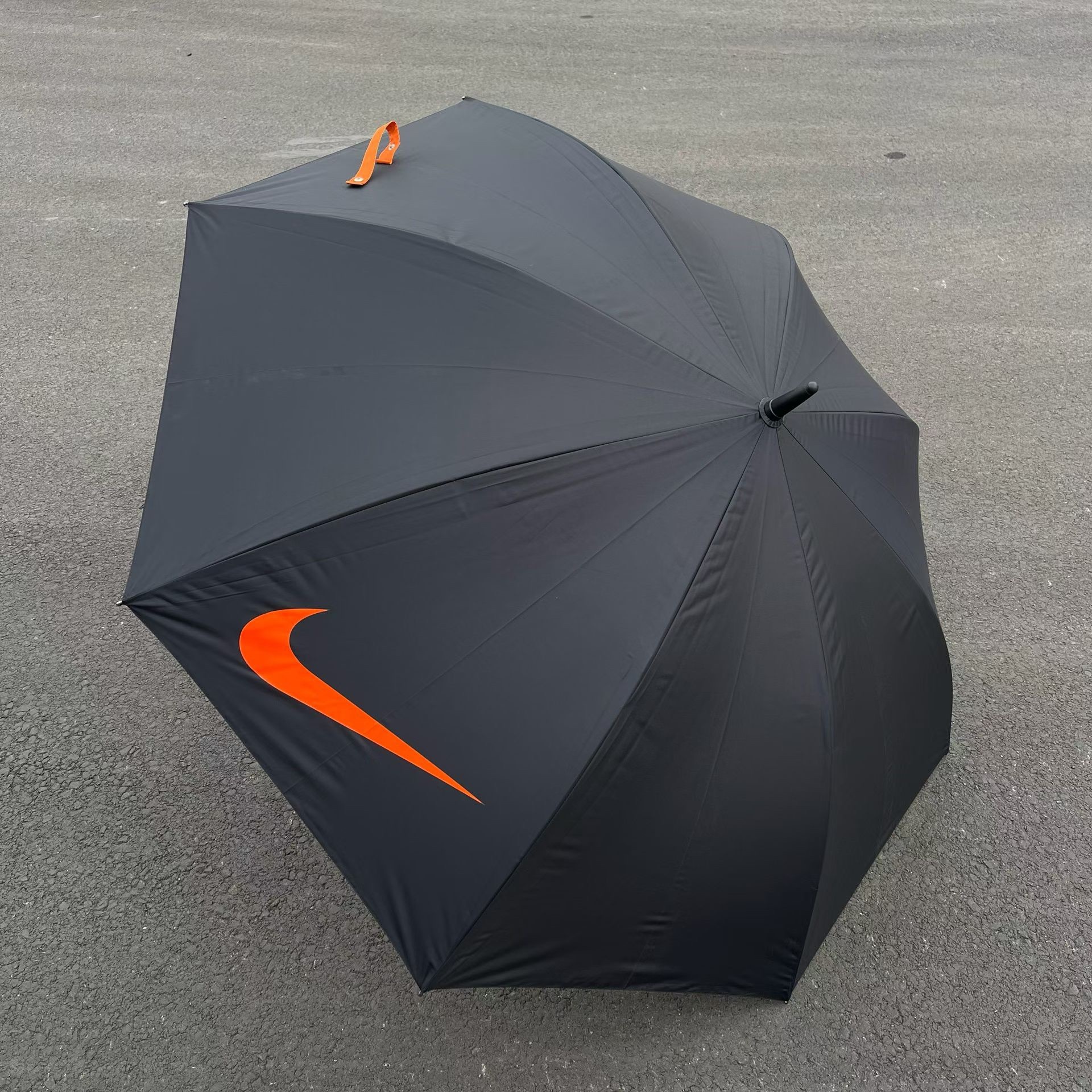 #預購 NIKE JUST DO IT 長柄雨傘 自動傘 黑色