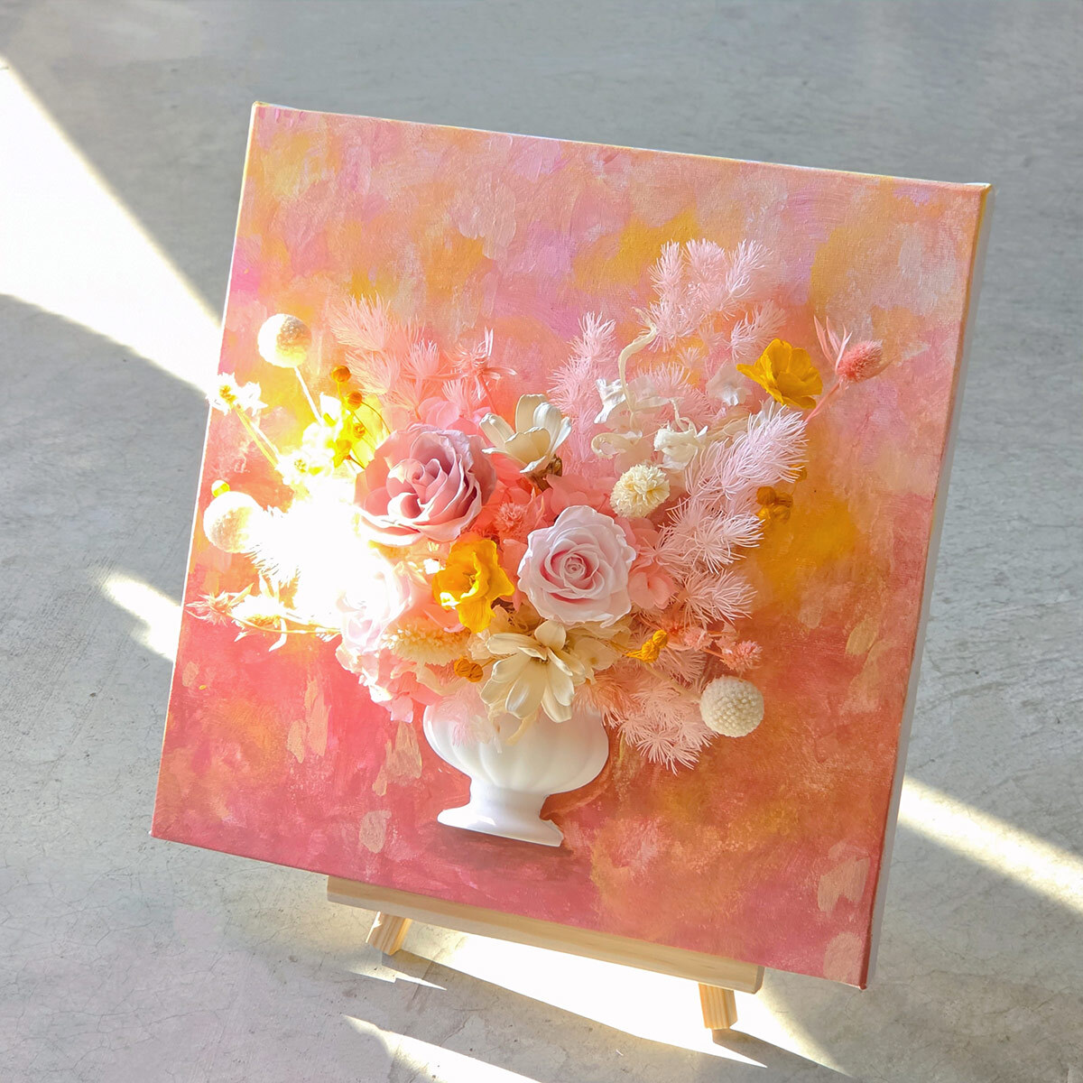 D04｜立體花畫DIY材料包