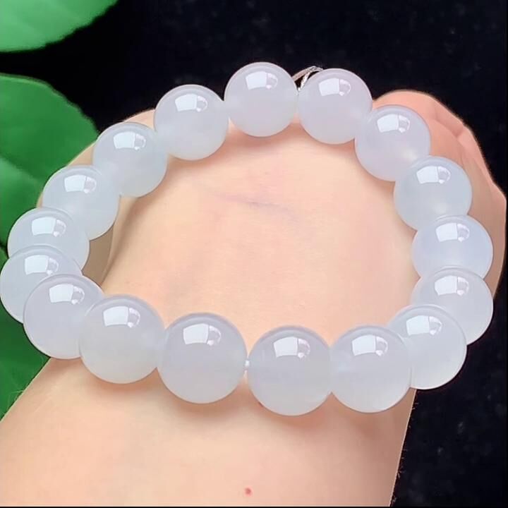 翡翠冰種手串 (11.8mm直徑),天然翡翠A玉, 緬甸玉, Jade, Jadeite