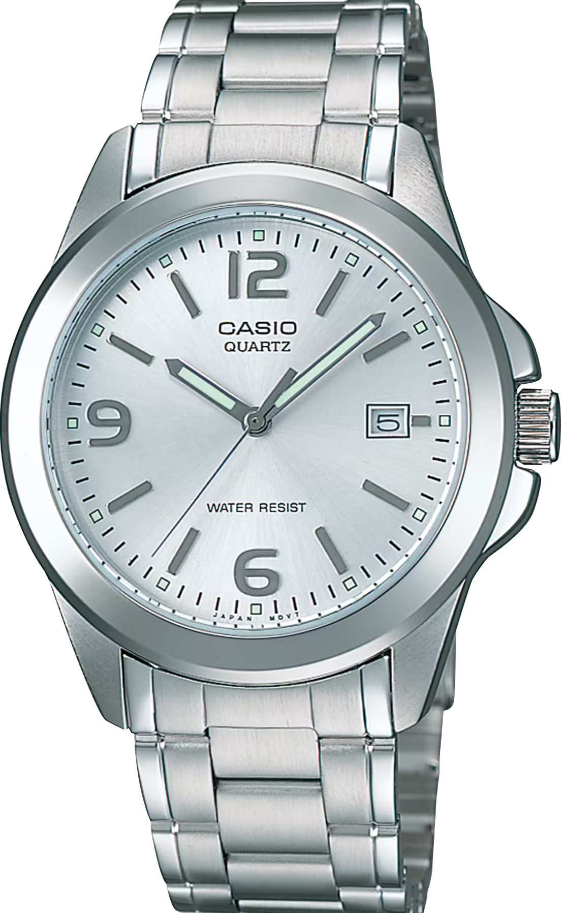 萬年鐘錶 - CASIO 卡西歐 簡約復古紳士不鏽鋼男錶 MTP-1215A-7A 錶徑38.4MM