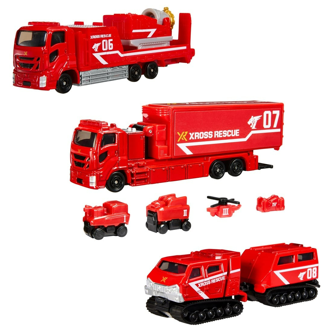 [Pre order] Takara Tomy Tomica World Cross Rescue Tiger Team Tomica Set