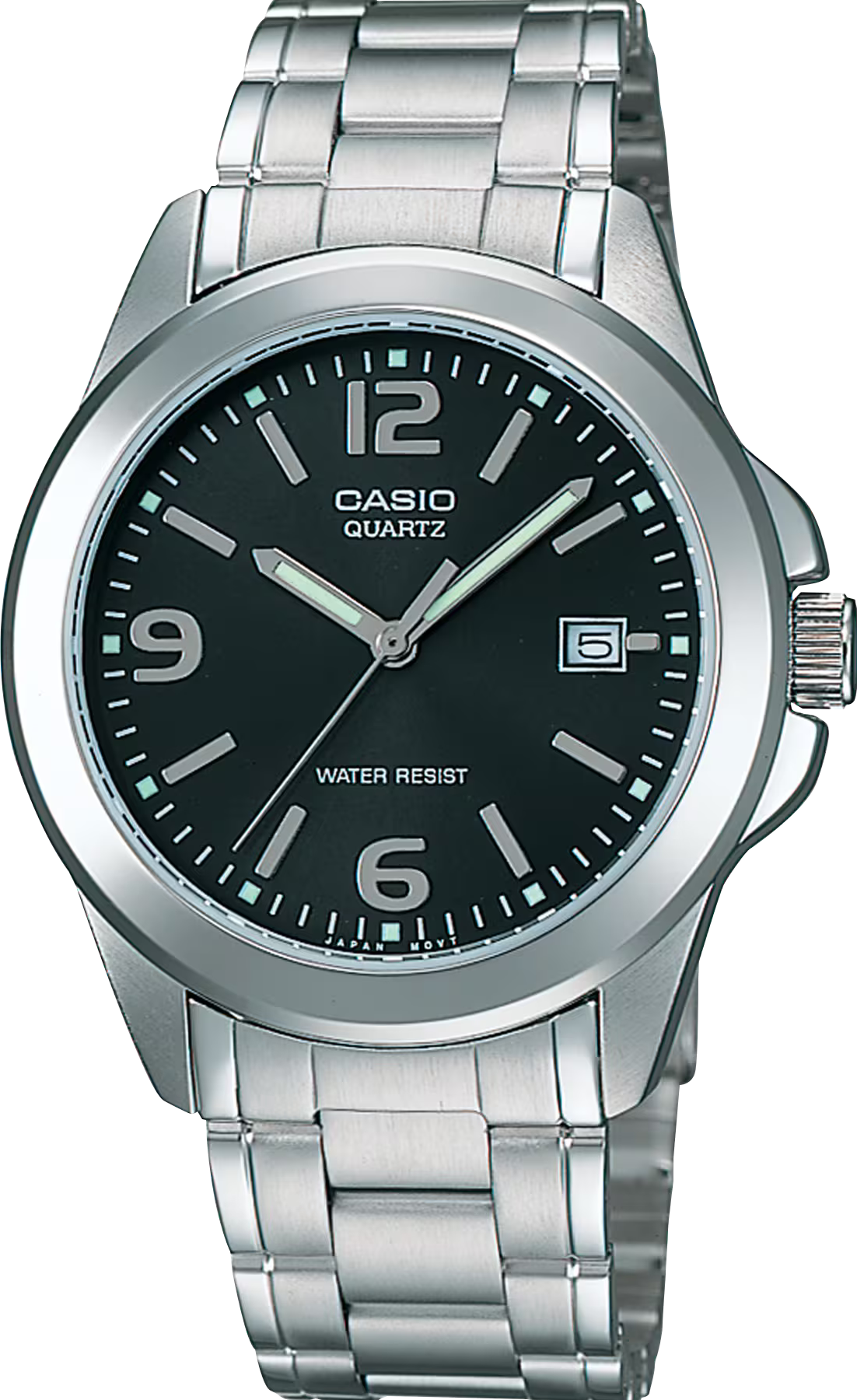 萬年鐘錶 - CASIO 卡西歐 簡約復古紳士不鏽鋼男錶 MTP-1215A-1A 錶徑38.4MM