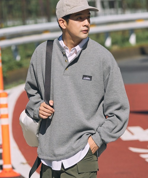 日本 Gerry Waffle Henley T-Shirt [CCPls1181]