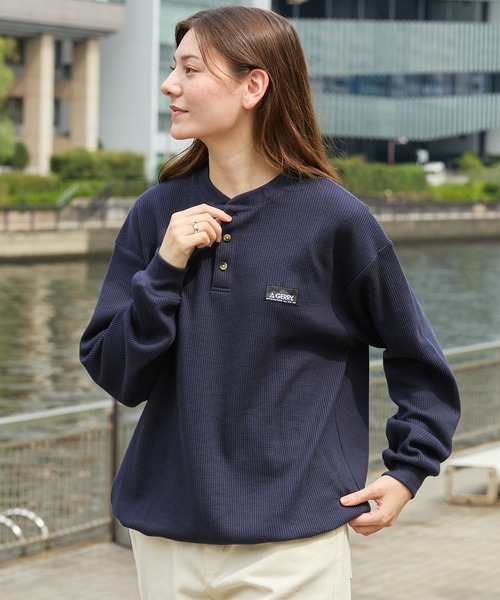 日本 Gerry Waffle Henley T-Shirt [CCPls1181]
