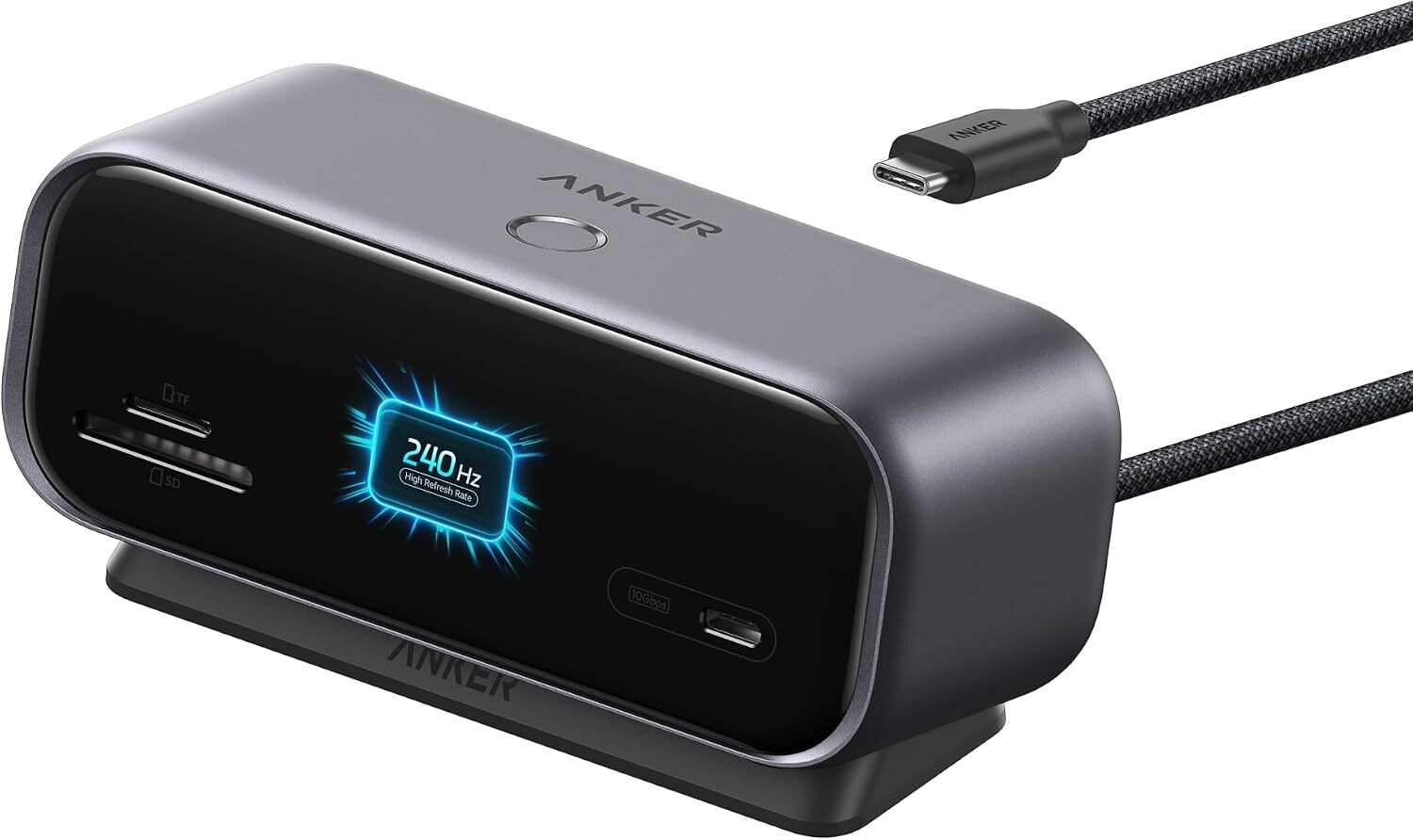 Anker 10-in-1 Desktop USB-C Hub | Dual 4K | Smart Display | A210C