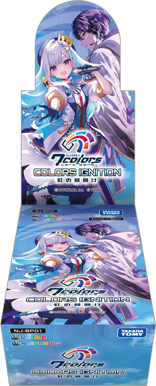 「Nijisanji_hk」「彩虹社代購」彩虹社 NIJISANJI 7 Colors Card Game 補充包 COLORS IGNITION 虹の幕開け (1 BOX)