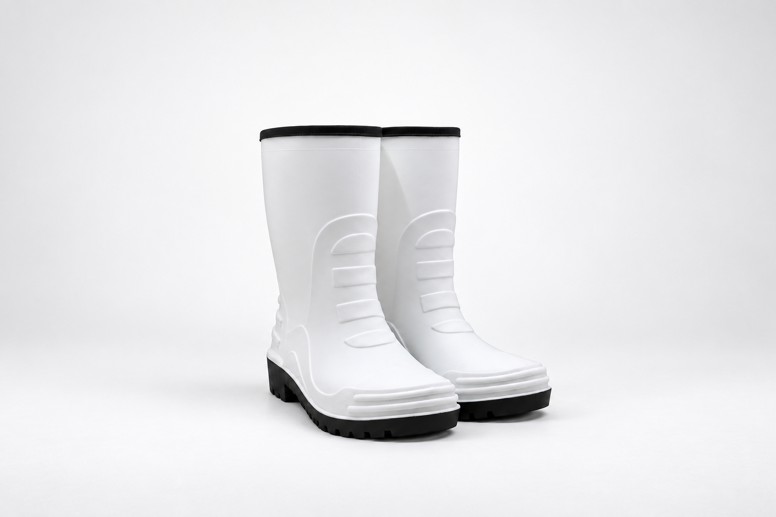 Waterproof Boots ｜White・Non-Safety Toe