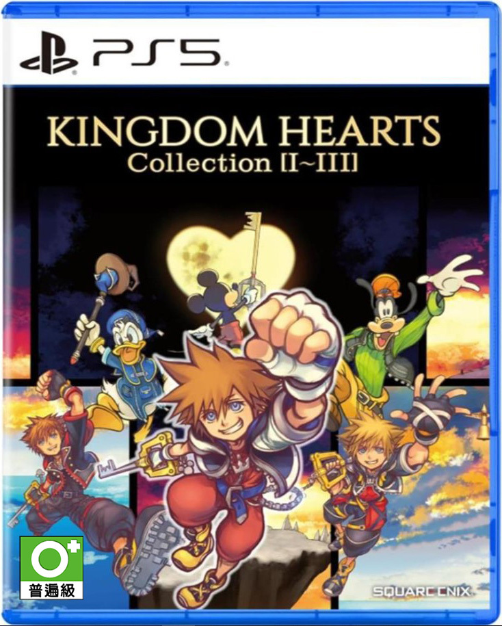 PS5 王國之心 經典收藏合集1-3 Collection [I ~ III] 日文版