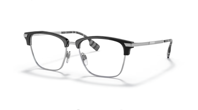 【BURBERRY】BE2359 3001-53mm 方框光學眼鏡♦黑