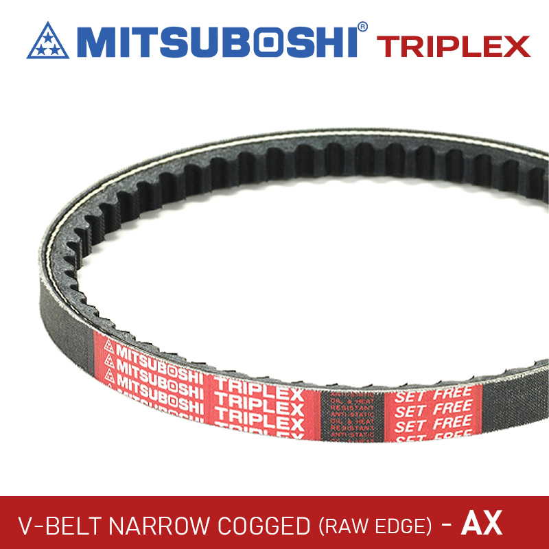 Mitsuboshi Triplex Cogged V-belt - AX