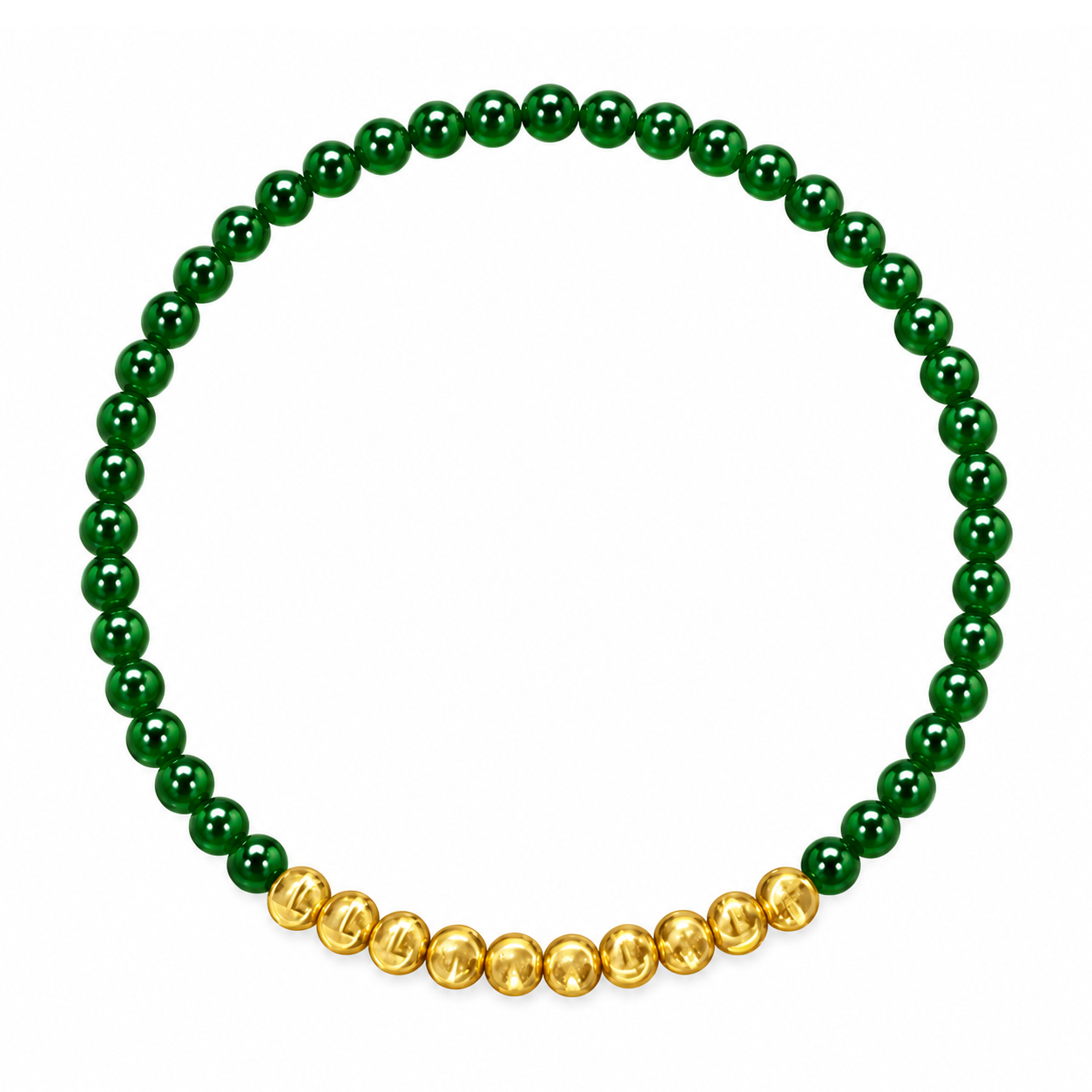 925 / 18K | Imperial Green Jadeite Bracelet