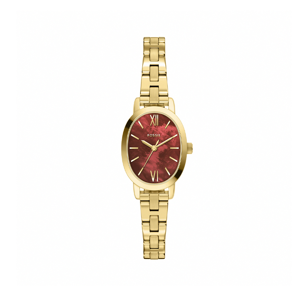 Penny 雅爵經典珍珠母貝女錶 金色不鏽鋼錶帶 23 MM BQW8072