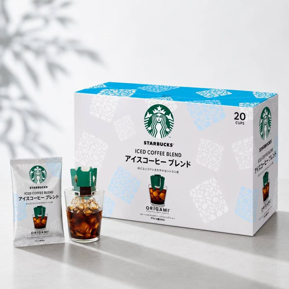 【預購】JM101213  Starbucks 冰咖啡 ORIGAMI™ 手沖濾泡包