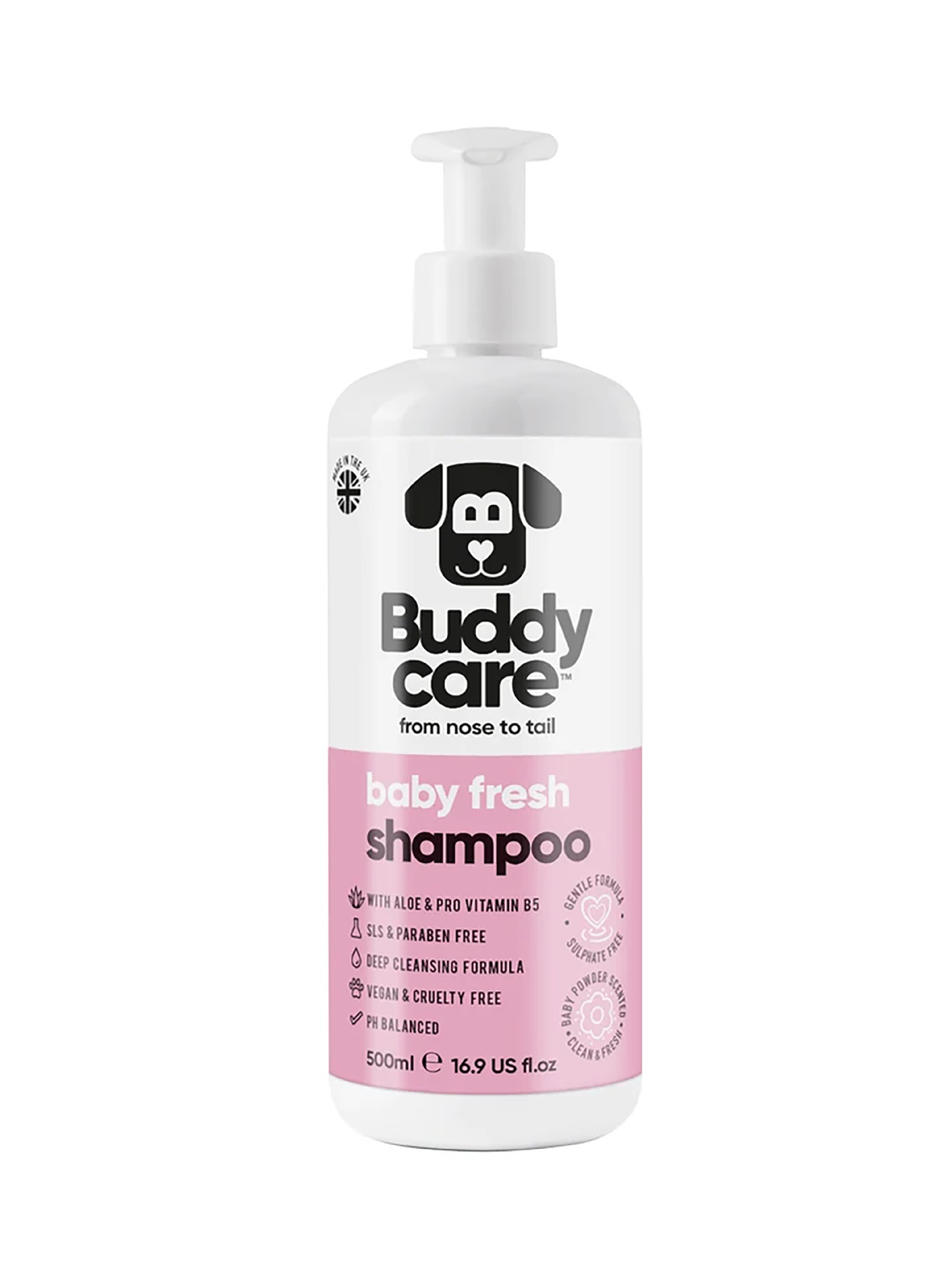 【英國Buddycare】萌狗洗毛 │ 貝比清新