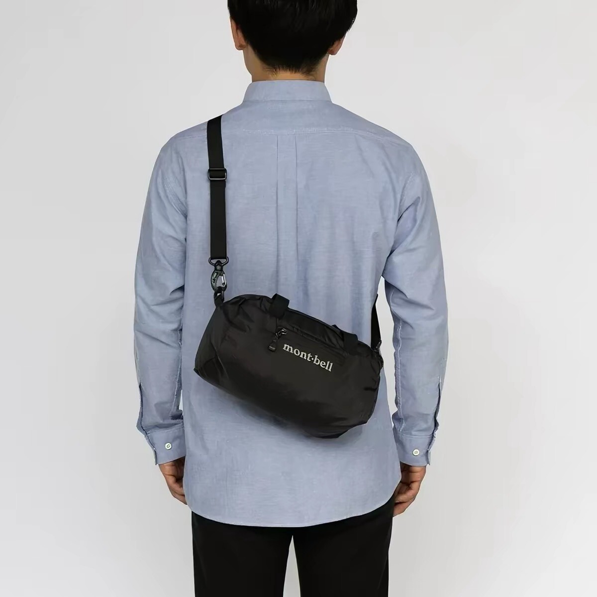 【Luxury】 日本代購 正品m.bell戶外單肩保齡球包5L 法棍包包 戶外單肩包 montbell保齡球包手提包 斜垮包