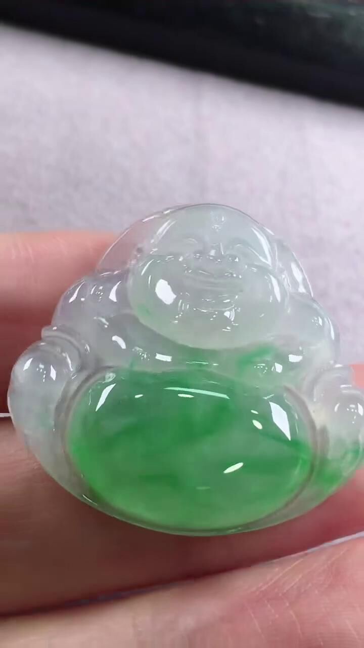 105336 翡翠飄綠佛公