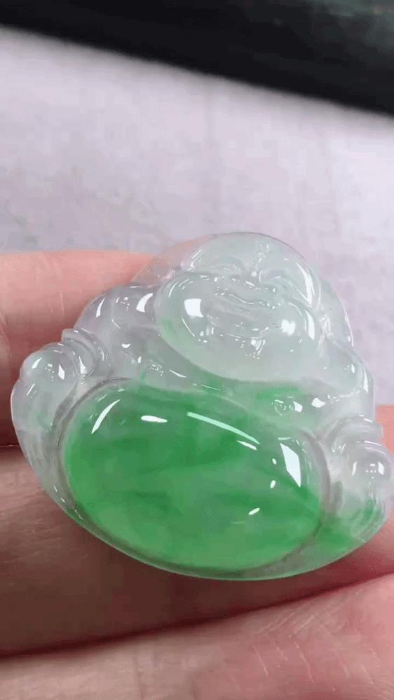 105336 翡翠飄綠佛公