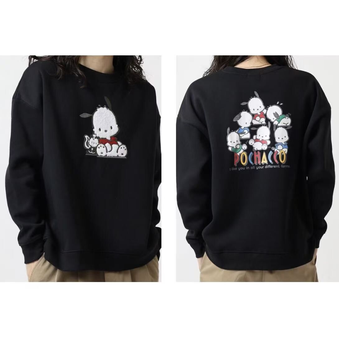 【預購】JM101215 Pochacco 帕恰狗刺繡衛衣