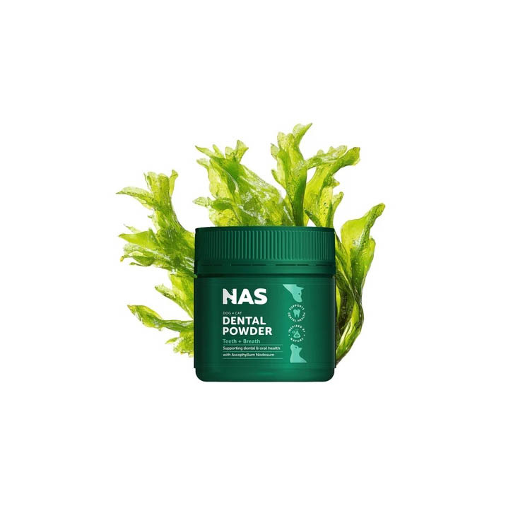 NAS Dental Powder 貓狗 褐藻潔牙護齒粉80g