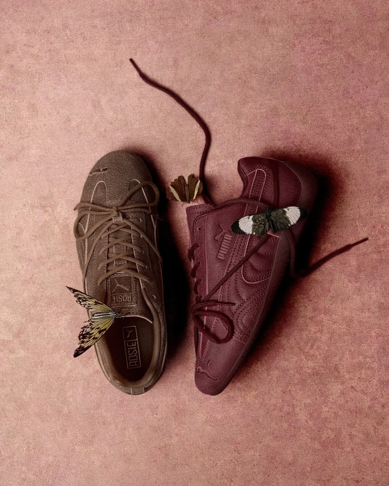 PUMA X ROSÉ SPEEDCAT VTG BURGUNDY 賽車鞋 復古 女鞋 (勃根地紅/高檔咖啡) 410661-01 410911-01