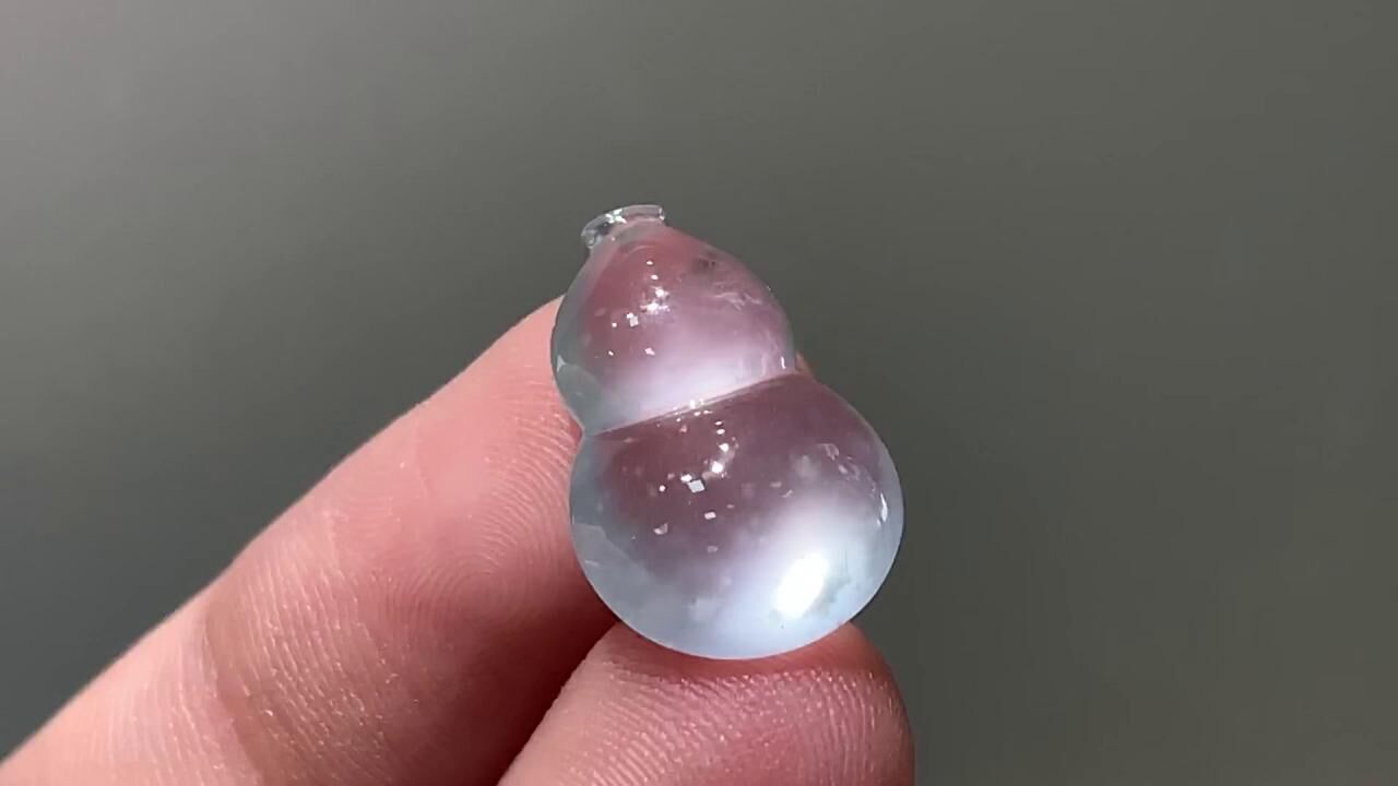 翡翠高冰葫蘆,天然翡翠A玉, 緬甸玉, Jade, Jadeite