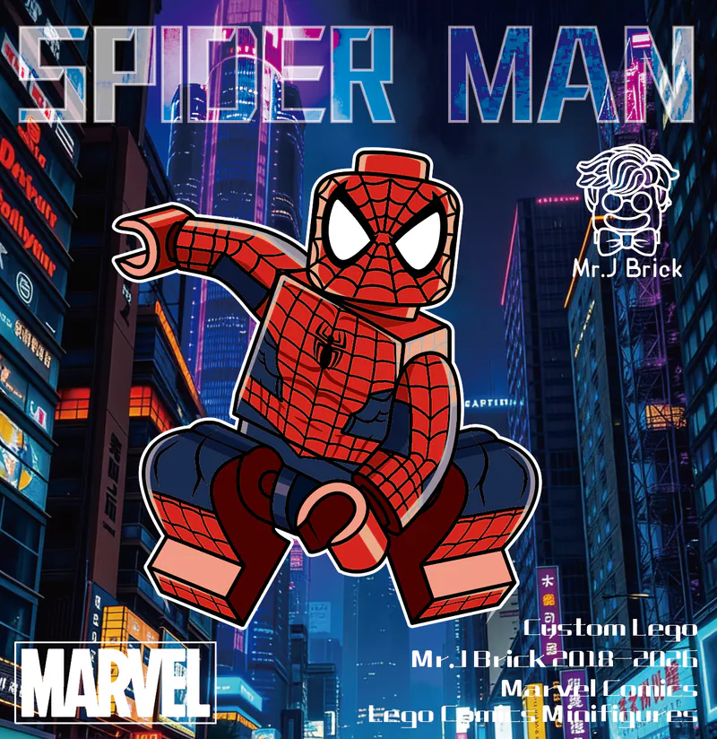 【Mr J Brick】Spider-Man (classic comic book)