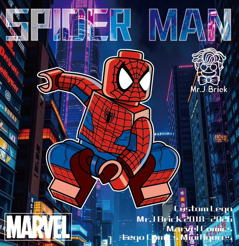 【Mr J Brick】Spider-Man (classic comic book)