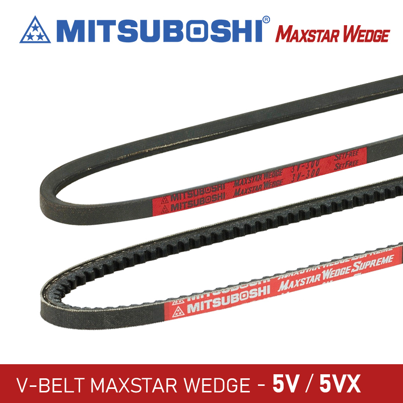Mitsuboshi Maxstar Wedge V-belt - 5V, 5VX