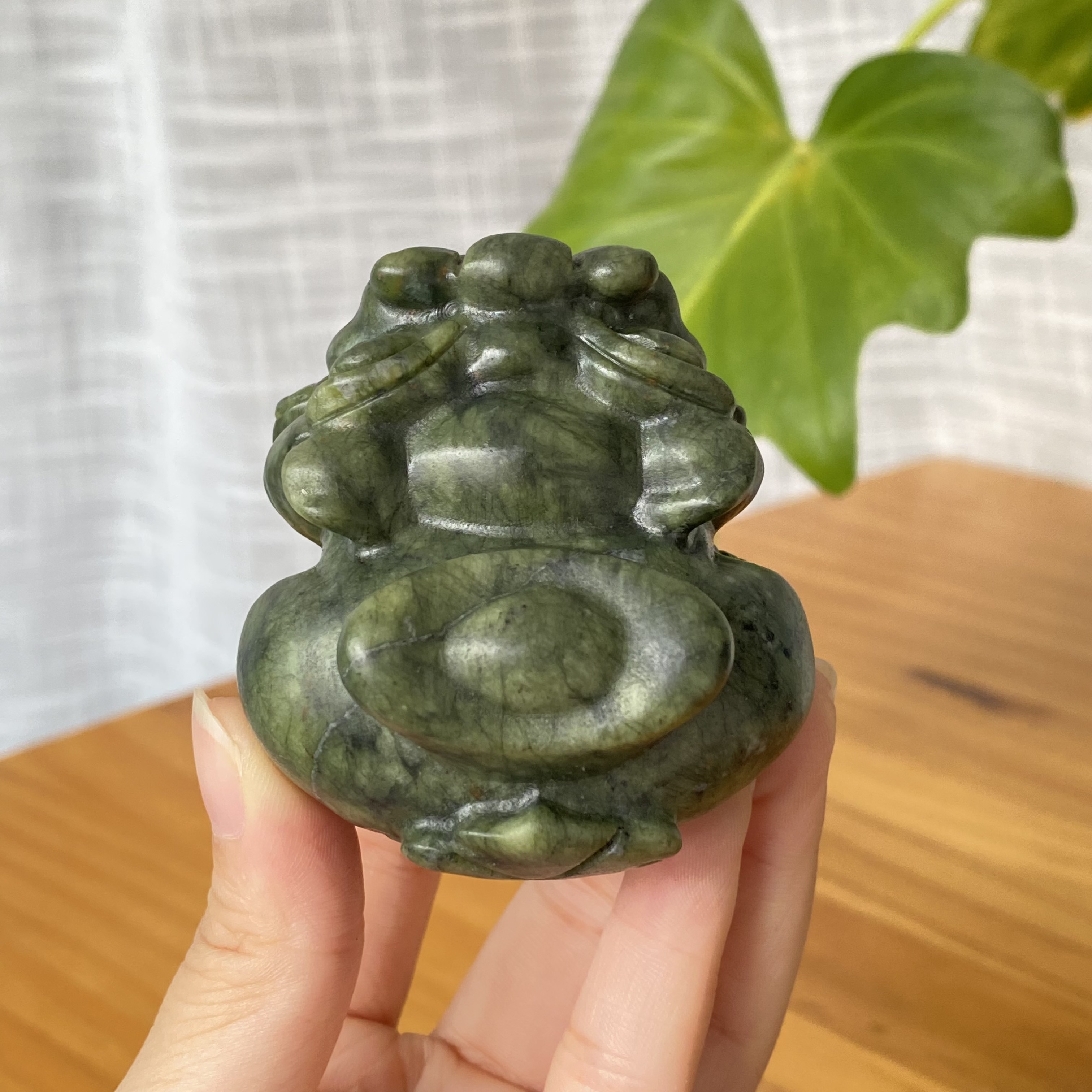 岫玉元寶貔貅