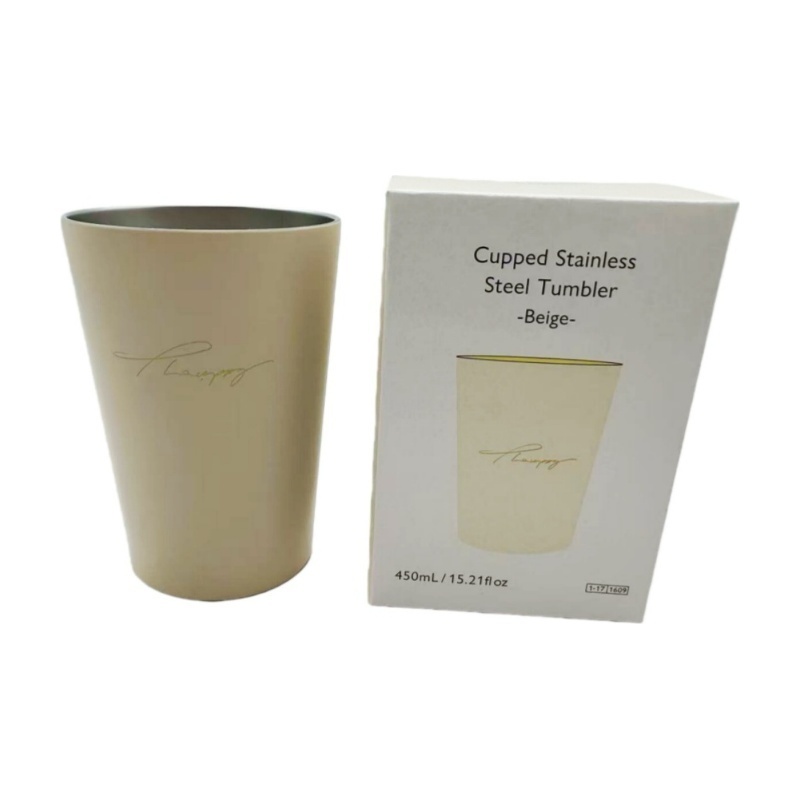 TP 二用不鏽鋼保溫杯/米 450ml