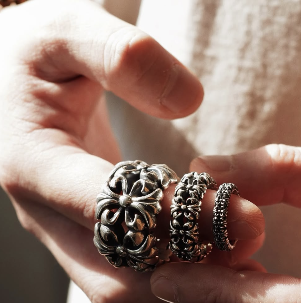 MF Ring :Chrome Ring  (Small.Regular.Large)
