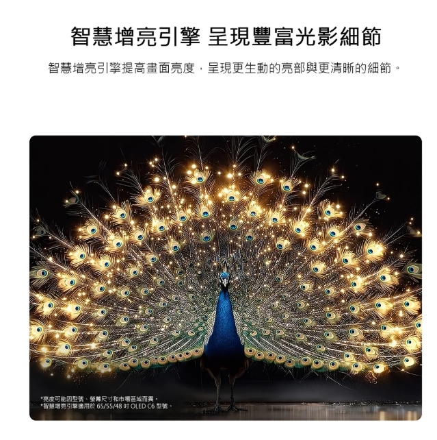 (出清價/限量一台)55 吋｜LG OLED evo AI 4K 智慧顯示器｜C6 極緻系列｜2026 (5年面板保固) OLED55C6PTA (贈原廠壁掛架)