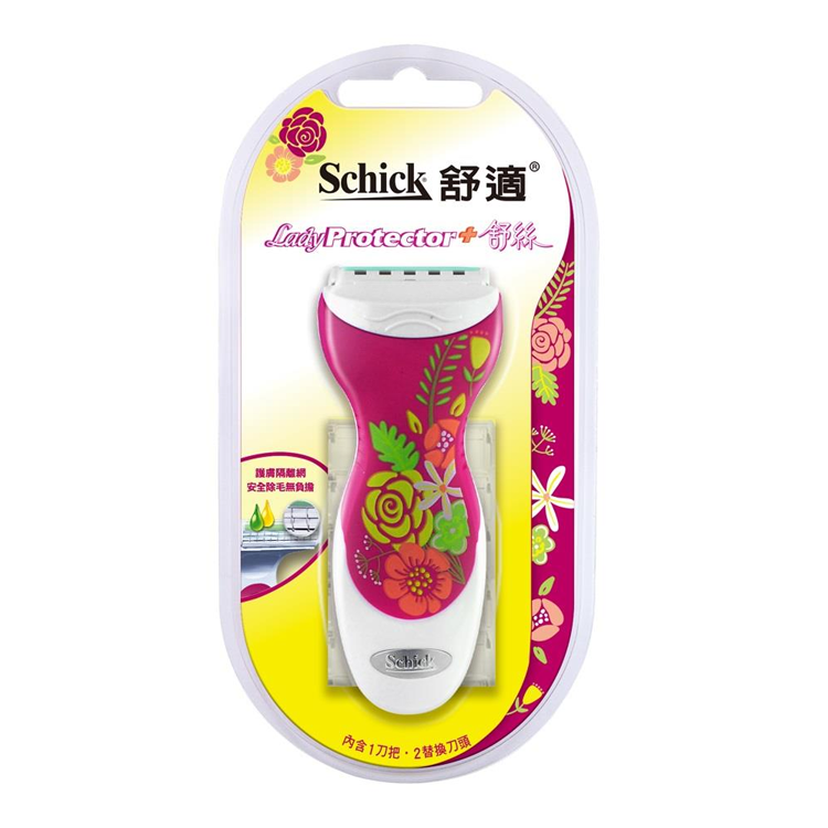 【Schick舒適】舒絲仕女除毛刀 (刀把1入+刀片1入)